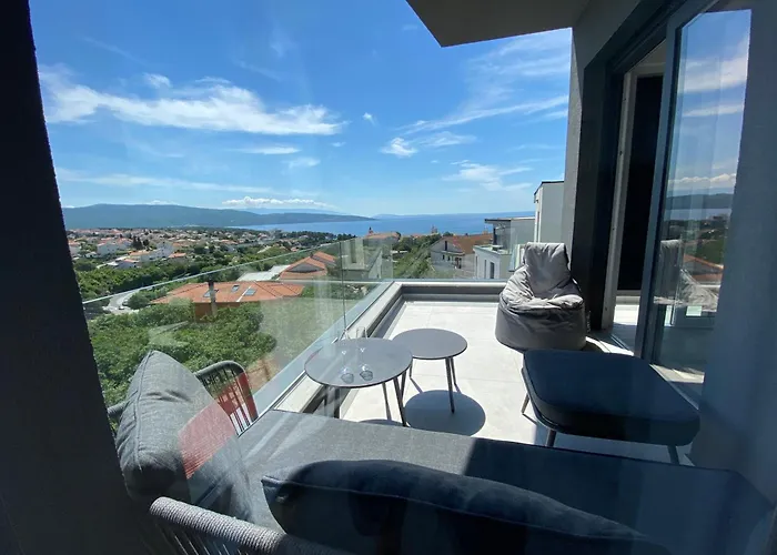 4Star Seaview Penthouse Krk