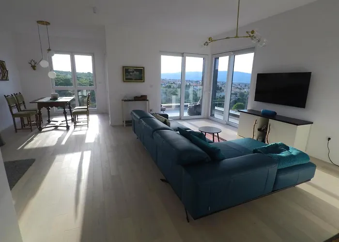 4Star Seaview Penthouse Krk