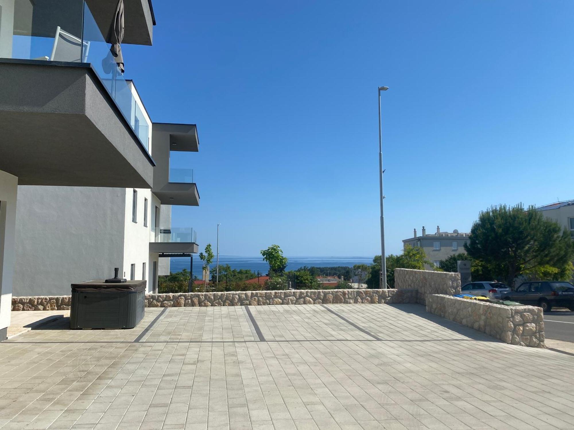 Apartment 4star Seaview Penthouse Krk *