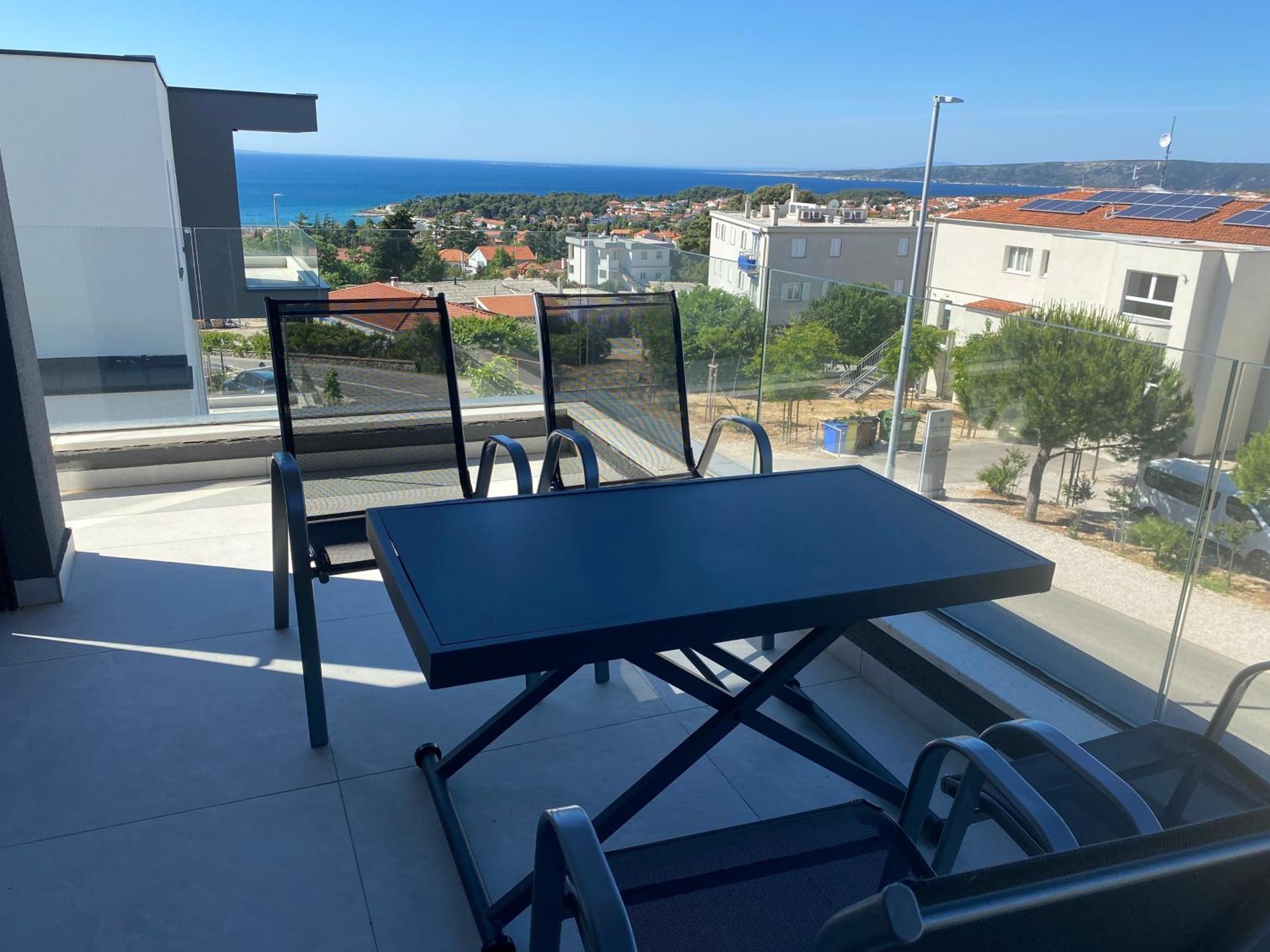 4star Seaview Penthouse Krk Krk Town